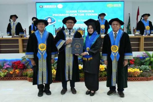 Teliti Beton SCC Mutu Tinggi Berserat Baja, Nur Fithriani Fatma Cholida Raih Gelar Doktor