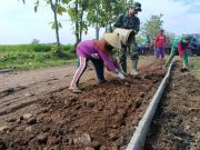 Perempuan Memiliki Peran Besar dalam TMMD Reguler Ke-128 Kodim Sragen