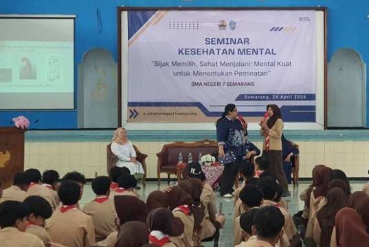 Siswa SMAN 7 Semarang Dibekali Pelatihan Psikoedukasi Kesehatan Mental