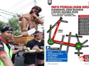 Pawai Ogoh-Ogoh Minggu Siang Besok, Bila Tak Ingin Terjebak Macet Pilih Jalan Ini