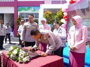 Kapolda Jateng Resmikan Jembatan Merah Putih Presisi Jabungan, Permudah Mobilitas Warga