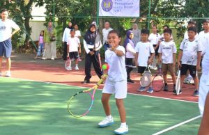 Kerja Sama dengan UNY, Pengkab Pelti Blora Latih Petenis Usia 8-18 Tahun