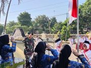 Peringatan Hari Pendidikan di SD Plumbungan IV Dipimpin Danton Satgas TMMD Reg 128