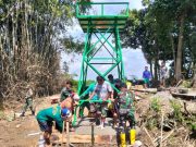 TMMD Reguler Ke-128 Kodim Sragen Bangun Sumur Bor, Kebersamaan Jadi Kunci Setiap Pekerjaan
