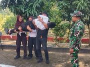 Satgas TMMD Sragen Bekali Pelajar Cara Menangani Korban Kecelakaan Lalulintas