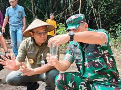 Danrem 074 Sebut Air Sumur Bor TMMD Bening dan Dingin seperti Air Pegunungan