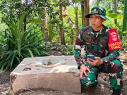 Kepedulian TMMD, Sri dan Keluarga Kini Miliki Jamban Layak yang Sehat