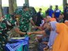 Di Lokasi Sumur Bor TMMD Dusun Gadungsari, Tawa Bahagia Warga Pecah
