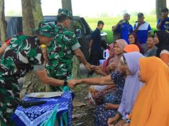 Di Lokasi Sumur Bor TMMD Dusun Gadungsari, Tawa Bahagia Warga Pecah
