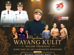 Lakon Wahyu Topeng Waja dengan Bintang Tamu Sinden Milenial Elisha