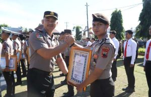 24 Personel Polres Kebumen Terima Penghargaan