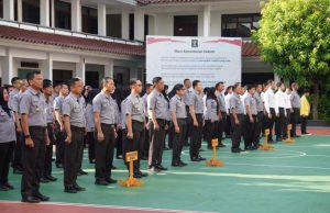 Apel Pagi, Agustinus Yosi Minta Pegawai Kemenkum Jateng Tingkatkan Kepercayaan Publik