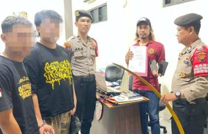 Dua Pemuda Bawa Klewang Diamankan Polres Kebumen