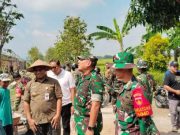 Pesan Danrem 074/Warastrama dalam Pembangunan Program TMMD Reg Ke-128