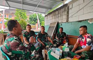 Rapat Persiapan Penutupan TMMD, Pelda Budi Kumpulkan Anggota