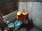Sri Supadmi Mengucap Syukur Dapat Bantuan Jamban Sehat Program TMMD