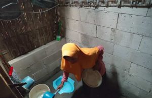 Sri Supadmi Mengucap Syukur Dapat Bantuan Jamban Sehat Program TMMD