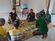 Kenduri Sederhana di Desa Puro Jadi Simbol Eratnya Kedekatan Satgas TMMD dan Warga