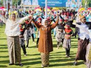 Hardiknas Kebumen Dimeriahkan Tari Kolosal Siswa