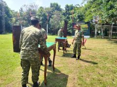 Prajurit dan Satgas Gotong Royong Siapkan Momen Puncak Pengabdian, Jelang Penutupan TMMD Sragen