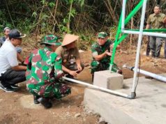 Komandan Korem 074/Warastratama Berharap Program Pembuatan Sumur Bor Bermanfaat bagi Warga
