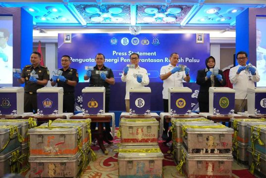 BI, Bareskrim Polri, dan Botasupal Bersinergi Berantas Rupiah Palsu