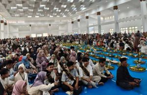 Sarapan Bersama 280 Tumpeng Usai Shalat Idul Adha, Ribuan Orang Rayakan Hari Jadi Sragen