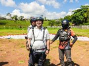 Dongkrak Pariwisata Jateng, Taj Yasin Atraksi Paralayang di Curug Sewu Kendal