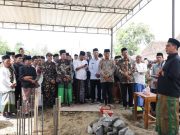 Masjid Bersejarah yang Ludes Terbakar di Boyolali Kembali Dibangun, Taj Yasin Lakukan Peletakan Batu Pertama