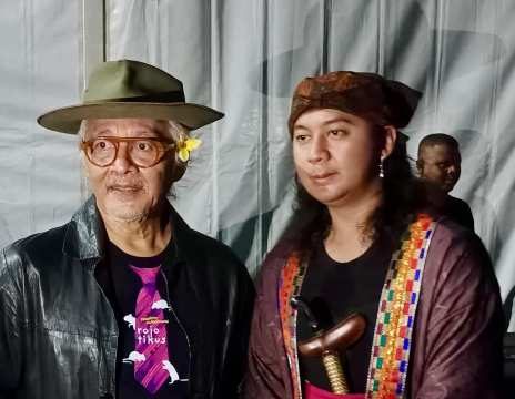 “Rojo Tikus” Guncang Demak, Teater Lingkar dan Sujiwo Tejo Tampilkan Pakeliran Satir Multidimensi