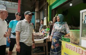 Ahmad Luthfi Blusukan ke Pasar Wage Purwokerto, Siapkan Revitalisasi