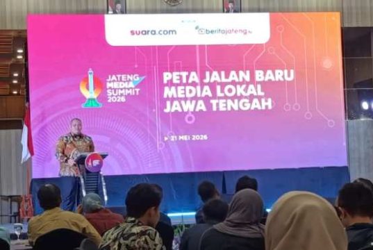 Buka Jateng Media Summit 2026, Sarif Abdillah Ajak Insan Pers Jadi Petarung Narasi Kebaikan