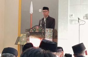 Khutbah Idul Adha di Perum Purnamandala : Ibadah Haji Satukan Umat Islam