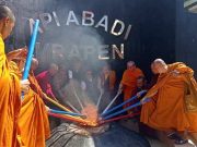 Menyala dari Grobogan, Api Dharma Waisak 2570 BE Bergerak ke Borobudur