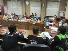 Puluhan BOM Driver Online Mengadu ke DPRD Kota Tegal Tuntut Kenaikan Tarif