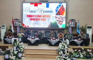 DPRD Kota Tegal Gelar Public Hearing Bahas Tiga Raperda