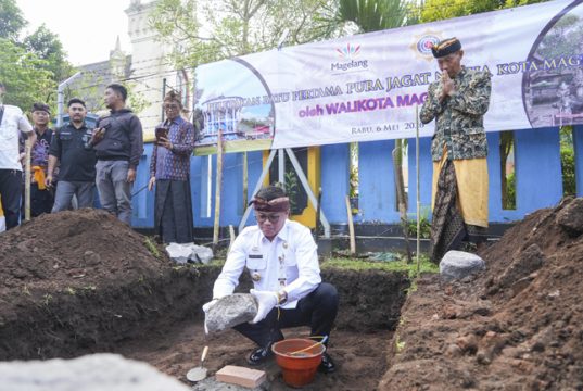 Potret Indah Toleransi, Pura Pertama Dibangun di Kota Magelang