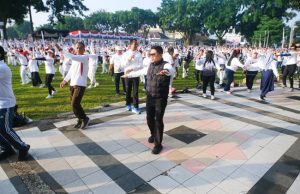 Ribuan Warga Antusias Ikuti Senam ASRI, Pengundian MGS dan FORKOT III 2026