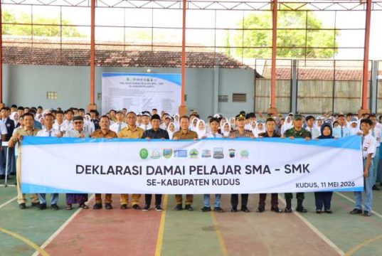Kudus Darurat Tawuran Pelajar! Ratusan Siswa SMA/SMK Sepakat Deklarasi Damai