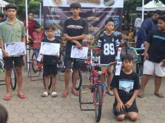 Kontes Sepeda BMX Meriahkan Rangkaian Kabumi Desa Raguklampitan