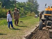 Ceceran Tanah di Jalan Yos Sudarso Dibersihkan, Penanganan Terpadu Lintas OPD