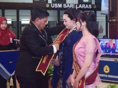 Dekan Fakultas Hukum USM Lepas 123 Calon Wisudawan
