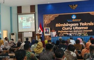 105 Guru SD di Jawa Tengah Ikuti Bimtek Guru Utama Pelindungan Bahasa Daerah