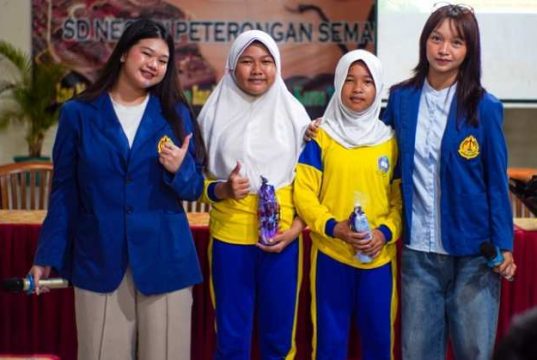 Mahasiswa Ilkom USM Gelar Kampanye ‘Healthy Relationship’ di SD Negeri Peterongan 01 Semarang
