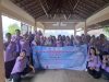 Kemeriahan Hardiknas Dabin III Satkordikcam Kembang di Pantai Prawean, Petik Hikmah dari “Kain Terbang“