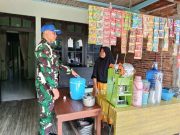 Provos Cek ke Warung-Warung, Pastikan Satgas TMMD Tak Meninggalkan Utang
