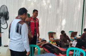 Kasdam IV Tinjau Bakti Kesehatan TMMD Sragen, Warga Antusias Ikuti Donor Darah dan Pengobatan Gratis