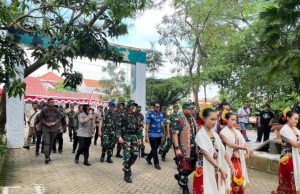 Sambutan Hangat Warnai Kedatangan Kasdam IV/Diponegoro di Penutupan TMMD Sragen