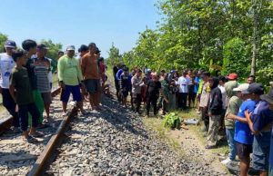 Seorang Petani Sumber Tewas Terserempet KA Ambarawa Ekspres di Kradenan