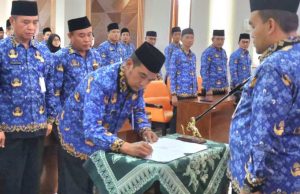 4 Pejabat Pimpinan Tinggi Pratama Blora Dilantik, Bupati Pastikan Sistem Merit Berjalan
